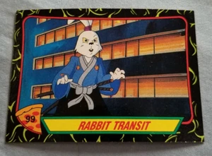 1989 Topps Teenage Mutant Ninja Turtles Trading Card #99 Rabbit Transit - Picture 1 of 2