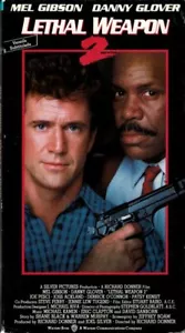 Lethal Weapon  Mel Gibson,Danny Glover   SUBTITLED IN SPANISH USED VERY GOOD VHS - Picture 1 of 2