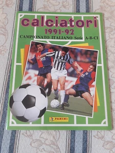 PANINI ALBUM CALCIATORI 1991-1992 ALBUM VUOTO + SET FIGURINE + FUORI RACCOLTA - Foto 1 di 9