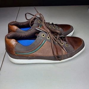 FootJoy 54275 FJ Contour Casual Spikeless Leather Lace-Up Shoes Men's US 9.5M - Picture 1 of 8