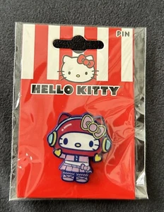 Sanrio Hello Kitty Astronaut Space Neon Tuesday Pinback Pin NEW - Picture 1 of 3