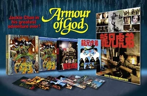 ARMOUR OF GOD Deluxe Collector's Limited Edition (1986) (REGION B Blu-Ray) NEW!! - Picture 1 of 7