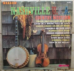 NASHVILLE USA Country Western LP Record Vinyl ALBUM PS-9036 - Picture 1 of 6