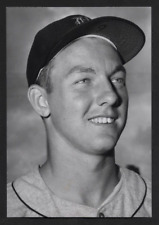 AL KALINE Detroit Tigers Young Superstar 1955 Original Photo 4.5 x 6.5 Type 1