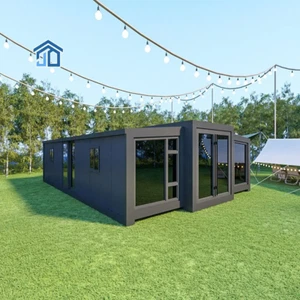 40ft Expandable Prefab Container Home – 3-Bedroom Modular Mobile House - Picture 1 of 6