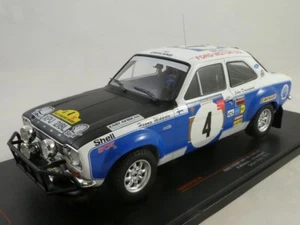 IXO Ford Escort MKI RS 1600 #4 Mikkola Safari Rally 1973 1/18 18RMC075C - Foto 1 di 3