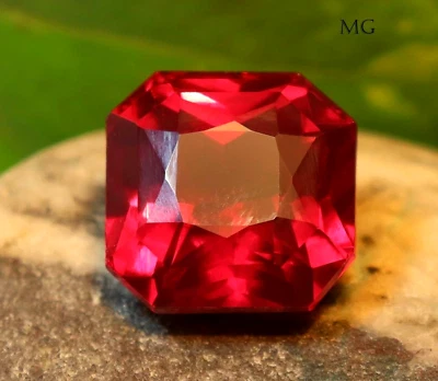 15.54 Ct AAA Natural Mozambique Blood Red Ruby GIE Certified Loose Gemstone - Image 1 of 4