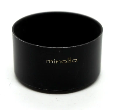 VERY RARE ORIGINAL METAL LENS HOOD SHADE for MC Minolta 135 2.8 - Image 1 of 2