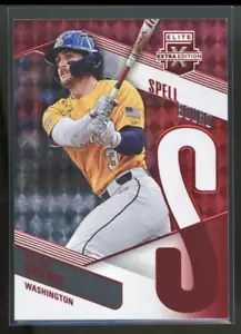 DYLAN CREWS 2023 Panini Elite Extra Spellbound 'S' Nationals Prospect Card SP-11 - Picture 1 of 2