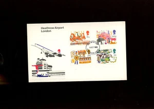 1983 British Fairs Heathrow Airport FDC Hounslow FDI H/S. - Bild 1 von 1