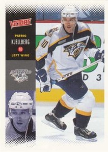 #132 Patric Kjellberg - Nashville Predators - 2000-01 Upper Deck Victory Hockey
