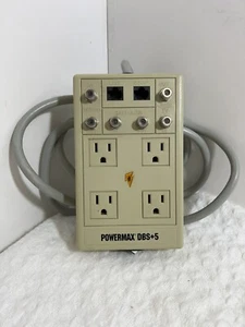 Powermax DBS 5 Protezione da Sovratensioni 120VAC 50/60HZ Max 15 AMP Telecom Satellitare CATV - Foto 1 di 5