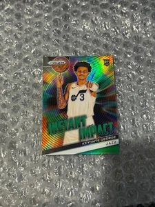 2023-24 Panini Prizm Green Keyonte George RC Rookie Instant Impact Insert Jazz - Bild 1 von 2