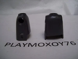 PLAYMOBIL. TIENDA PLAYMOXOY76. LOTE DE DOS TORSOS EN GRIS OSCURO. - Picture 1 of 1