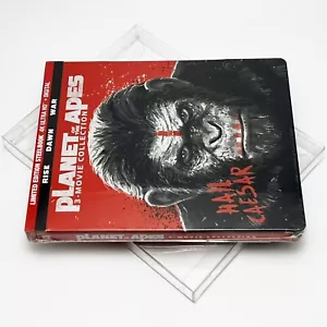 Planet of the Apes 3-Movie 4K UHD Collection Best Buy ☆RARE SteelBook MINT A++ ☆ - Picture 1 of 24
