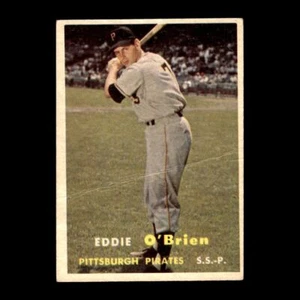 Eddie O'Brien 1957 Topps Pittsburgh Pirates #259 Low Grade 29 - Picture 1 of 2