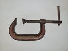 Vintage J. H. Williams C-clamp Deep Throat No. CC 404 Drop Forged in the USA