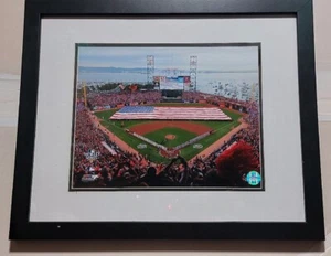 San Francisco Giants AT&T Park World Series Photo  Framed - Picture 1 of 3