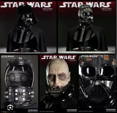 Darth Vader Life Size Bust Sideshow Collectibles Rare Sold Out Piece Loose - Bild 1 von 4