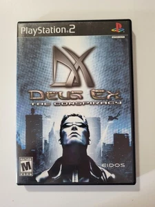 Deus Ex: The Conspiracy (Playstation 2, PS2) komplett mit Handbuch - Bild 1 von 7