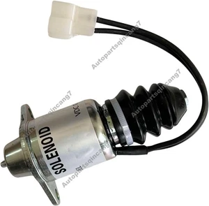 Stop Solenoid 129209-77950 For Yanmar 2YM15 3YM30 3YM20 3JH5E 3JH4E 4JH4AE - Picture 1 of 8