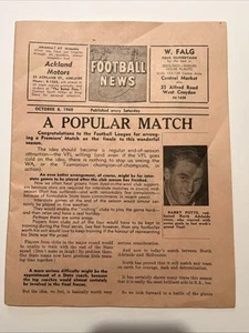 RARE SANFL PREMIERS NORTH ADELAIDE FC VS VFL PREMIERS MELBOURNE FC OCT 1960 - Bild 1 von 19