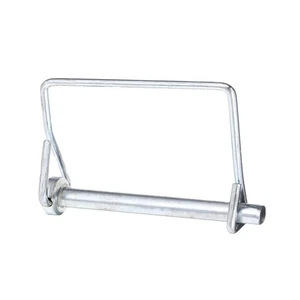 Snap Lock PTO Safety Pin Square One Wire 1/4, 5/16, 3/8" (25 pcs) Zinc Plated - Picture 1 of 7