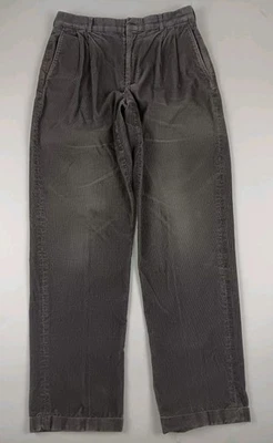 Pantalones Lands End de Colección Para Hombre Talla 32 Gris Pana Recto Chino Patinador  Foto 1 de 4