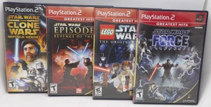 PS2 Star Wars/Lego Star Wars Game Bundle of 4: Star Wars: The Force Unleashed... - Picture 1 of 14