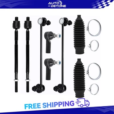 8x Front Tie Rod End Sway Bar Kit For Suzuki Sx4 2007-2009 2010 2011 2012 2013 - Image 1 of 4