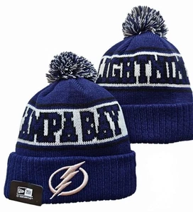 Auténtico gorro tejido forrado de lana New Era TAMPA BAY LIGHTING NHL envío gratuito - Imagen 1 de 1