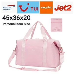 Easyjet Cabin Bag 45x36x20 30L Under seat Carry on Hand Luggage Bag PINK - Picture 1 of 6