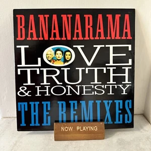 Bananarama – Love, Truth & Honesty (The Remixes) - Vinyl 12" UK Import - EX/VG+ - Picture 1 of 2