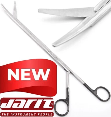 JARIT 232-730 Metzenbaum Supercut Serrated Scissors Dual Pivot Curved 11-5/8" - Изображение 1 из 4