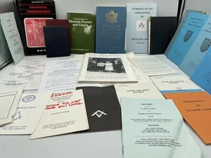 Konvolut Freimaurer Bücher Vereinigte Großloge Verfassungen Vorschriften Freimaurerhandwerk - Bild 1 von 10