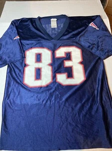 Nike NFL Team Apparel New England Patriots Wes Welker Jersey Men Medium - Picture 1 of 12