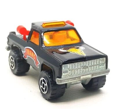 Majorette Chevrolet Blazer 4x4 Texas Black 1/62 3" no Package - Image 1 of 4