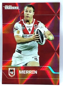 2013 NRL Traders Parallel #150 Trent Merrin St George Illawarra Dragons - Picture 1 of 2
