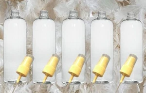 Botellas de spray Spritzer, 100 ml, tamaño de viaje, transparente, lote 5, plástico PCR nuevo - Imagen 1 de 2