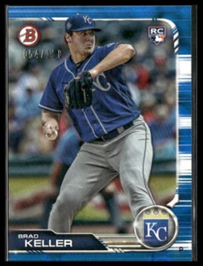 Brad Keller #6 2019 Bowman Blue #/150 - Picture 1 of 2