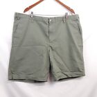 Columbia Outdoor Shorts Men Size 44W Green Olive Cotton PFG