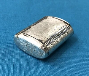 ancienne tabatière à tabac / boite à priser en argent massif Coffret no MINERVE - Picture 1 of 7