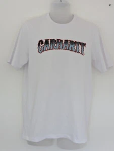 Mens Carhartt WIP T-Shirt Slow Script Printed Crew Neck T-Shirt S-XXL RRP £45 - Picture 1 of 17