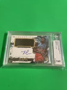 TOPPS INCEPTION OVERTIME OTE AUTO RELIC CARD OF TJ CLARK 20/25 Beckett 9! Rare - Picture 1 of 6