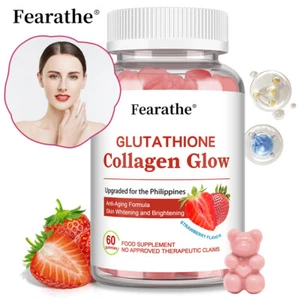 Glutamin-Kollagen – Gesunde Haut – Antioxidans – Immungesundheit – 60 Gummies - Bild 1 von 9