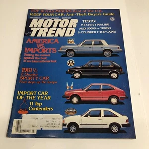 Motor Trend Magazine March 1981 Import Car Of The Year Benz 300SD Free Shipping - Picture 1 of 6