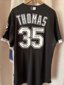 Frank Thomas #35 Autographed Officially Licensed MLB Jersey White Sox - Picture 1 of 5