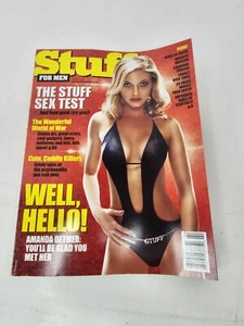 Stuff For Men Magazine #15 February 2001 Amanda Detmer Marilyn Manson  - Picture 1 of 2