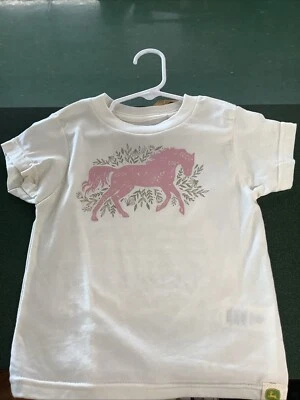 Camisa John Deere Floral Caballo 18M LP75019 Foto 1 de 2