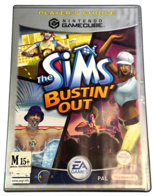 The Sims Bustin" Out Nintendo Gamecube PAL *Complete* (Players Choice) - Image 1 of 4